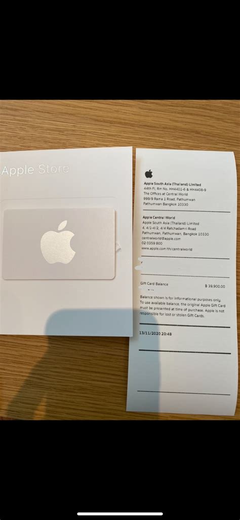 Apple Gift Card แกปญหา ผใชบตร เดบต ซอสนคา apple com ไดแค