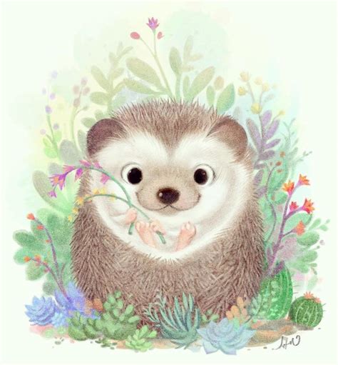 1000 Cute Animal Illustrations From Whimsical To Realistic