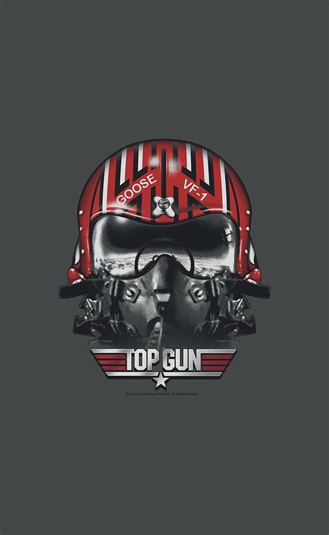 Top Gun Goose Helmet Digital Art By Brand A