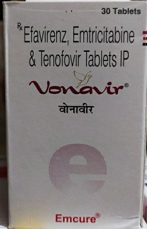 Emcure Vonavir Tablets Treatment Hiv At Rs Bottle In New