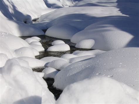 Snow Filled Creek 3 Free Photo Download Freeimages