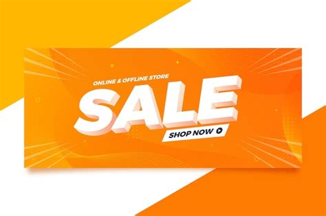 Premium Vector Sale Minimalist Banner Template