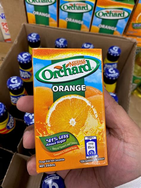 Nestle Orchard Orange Juice 250ml Etsy