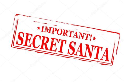 Secret Santa — Stock Vector © Carmenbobo 57571363