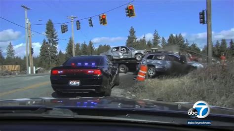 Dashcam Video Catches State Trooper Being Struck By Car While