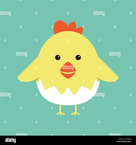 Cartoon Chicken Animal Outline Vector Hi Res Stock Photography And