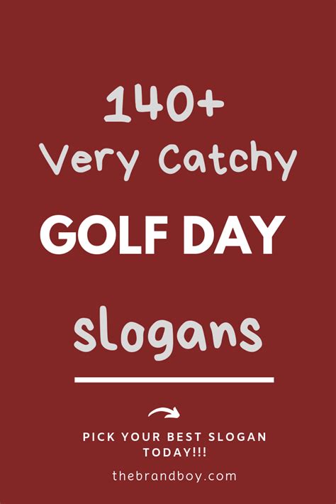 871 Brilliant Golf Slogans And Sayings Generator Guide Golf
