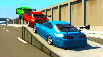 High Speed Ramp Jumps 2 Beamng Drive Youtube