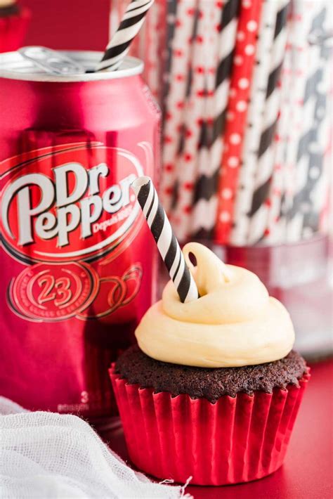 Dr Pepper Cupcakes Have A Dr Pepper Fan In Your Life Then Theyre