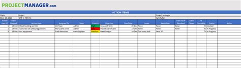 A Quick Guide To Action Items And Action Item Lists Tracker Included