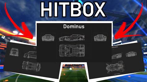 Hitboxes Do Rocket League Qual Carro Escolher Youtube