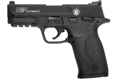 Smith Wesson Mp Compact Lr Rimfire Pistol With Tactical Rail