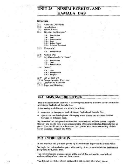 Unit-25.pdf | Poetry | Metre (Poetry)