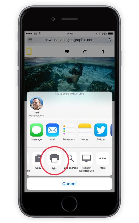 How to print an email from iphone. Guide: wireless printing from an iPhone with AirPrint ...