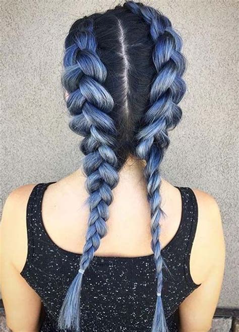 50 Magically Blue Denim Hair Colors You Will Love Denim