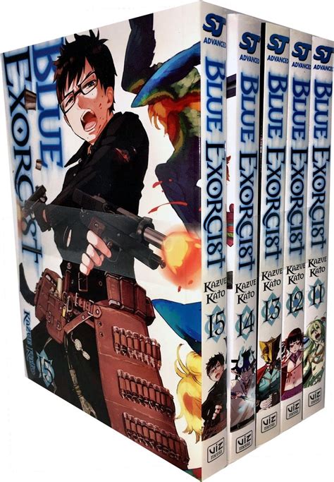 Blue Exorcist Volume 11 15 Collection 5 Books Set Series 3 By Kazue