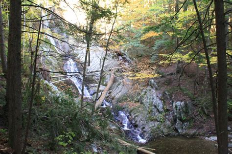 Tannery Falls Savoy Mountain State Forest Massachusetts Usa