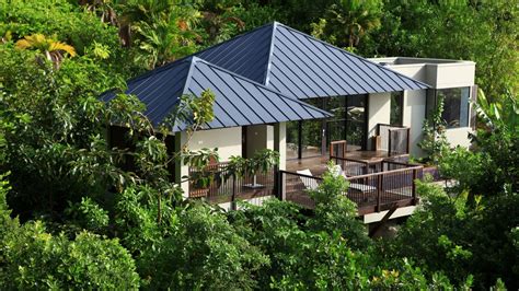 Hillside Pool Villas Raffles Seychelles Praslin Private Villas