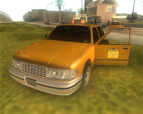 The Gta Place High Polyhd Gta3 Taxi For San Andreas