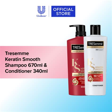 Tresemme Shampoo 670ml620ml And Tresemme Conditioner 340ml Shopee