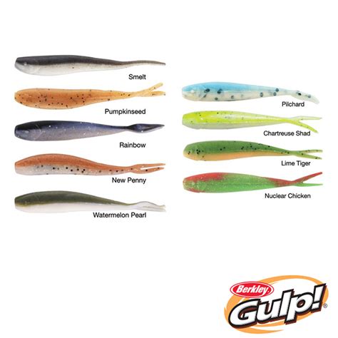 Berkley Gulp Minnow 4 Soft Plastic Lures Outback Adventures Camping