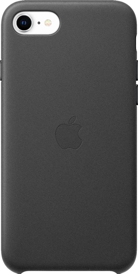 Apple Leather Case For Apple Iphone Se 2nd Generation Black Mxym2zm