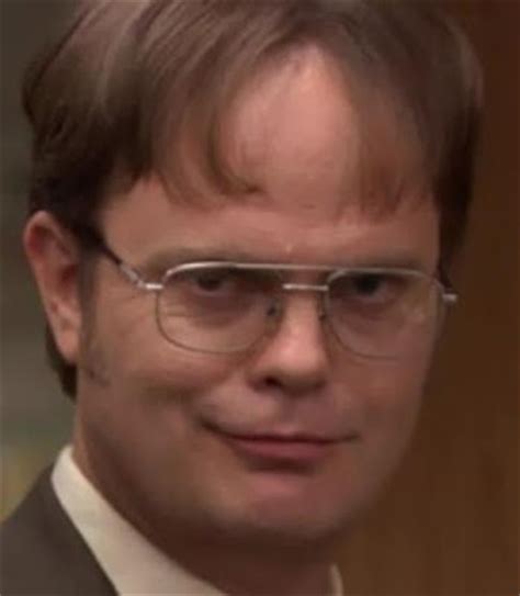 The overlaid text typically begins with an idiom or common belief, followed by a refutation of the aforementioned idiom based on a rationalist interpretation similar to. Ms Tash: The Many Facets of Dwight Schrute