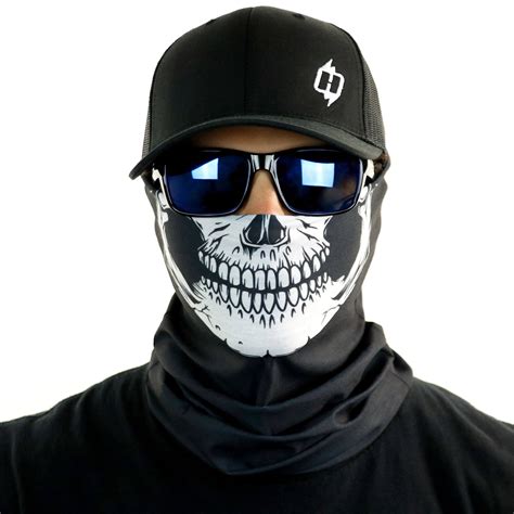 Motorcycle Skull Daddy Face Mask Biker Bandanas Hoo Rag