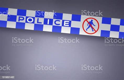 Police Line Do Not Cross Stock Illustration Download Image Now