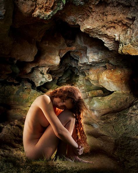 Nude In Cave Photograph By Mike Sapiecha Fine Art America