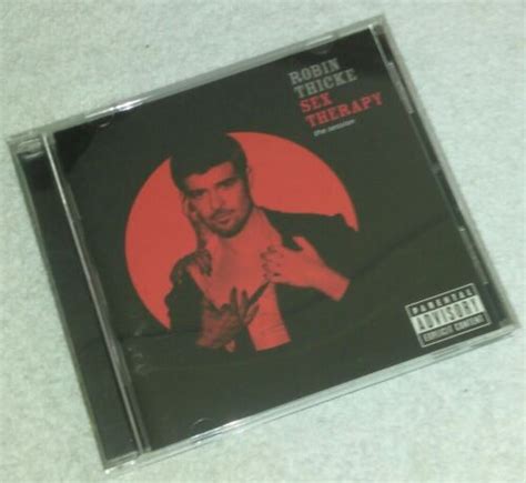 Robin Thicke Sex Therapy The Session Robin Thicke Cd 602527254128 Ebay