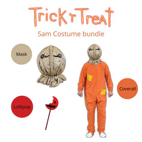 Trick R Treat Sam Adult Costume Bundle
