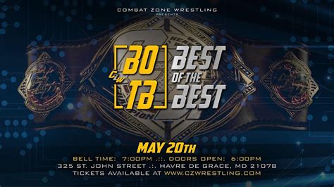 Czw Presents Best Of The Best 2023 The State Theater Of Havre De