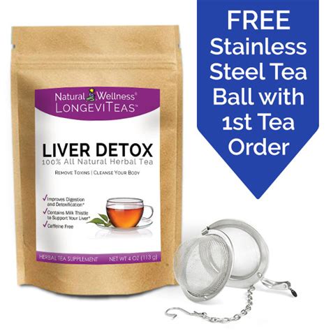 Organic Liver Detox Tea Natural Wellness