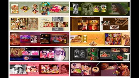 Indian Wedding Album Sheet Design 12x36 Psd 2019 Free Download Vol 8