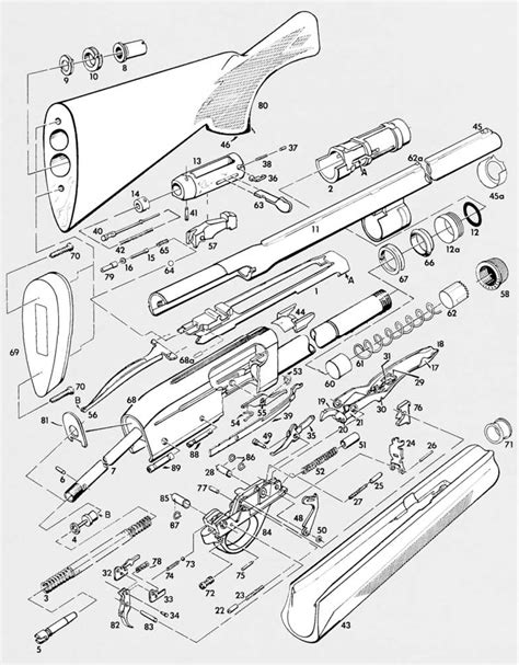 Remington Model 12 Parts Diagram