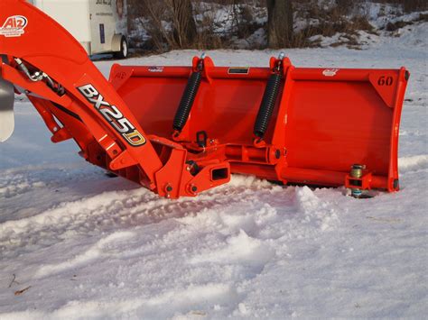 Kubota Bx Quick Attach Snow Plow Attachments