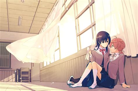 Bloom Into You Hd Touko Nanami Yuu Koito Rare Gallery Hd Wallpapers