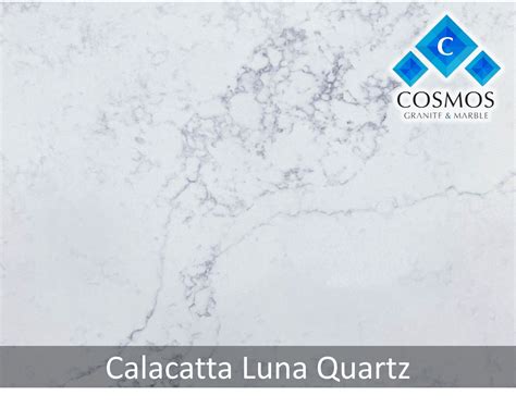 Calacatta Luna Cq 3cm Quartz Slabs And Countertops Cosmos Granite