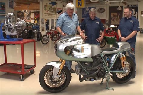 I obviously am not a motorcycle racer, but i love bikes and i'd love to take this for a little spin and see. Jay Leno meets the Vee Two Ducati Imola Evo | Visordown