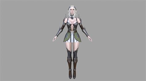 3d model silvia vr ar low poly rigged animated cgtrader
