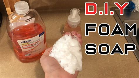 Diy How To Make Your Own Foaming Hand Soap Cheap Youtube