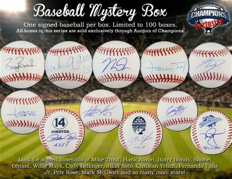 Mystery items include autograph cards, graded baseball cards,2017 topps clayton kershaw card (68:45000 pull ratio), 1 shoei otani leaf card (2300:45000 pull ratio). Lot Detail - Autographed Baseball Mystery Box - Limited to ...