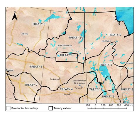 Saskatchewan First Nations Map