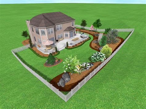 Landscape Design Software Gallery Page 5 Large Backyard Landscaping