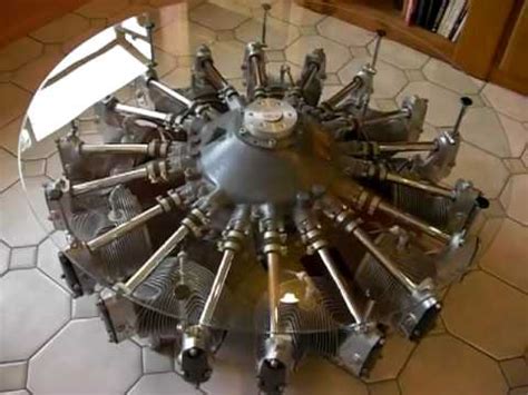 Its operation and handling and to permit an optimal use of the various builtin functions. Lycoming R680 9-cylinder Radial Engine Coffee Table - YouTube