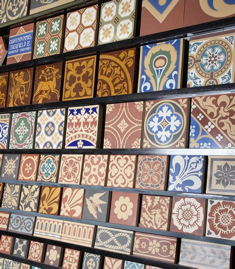 Handmade Encaustic Victorian Floor Tile — Tile Source Inc