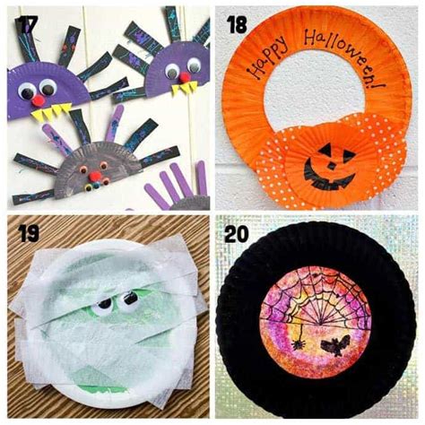 35 Fun Paper Plate Halloween Crafts Kids Craft Room