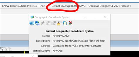 Default 3d Dgn To Dwg Conversion Changes Coordinate Systems