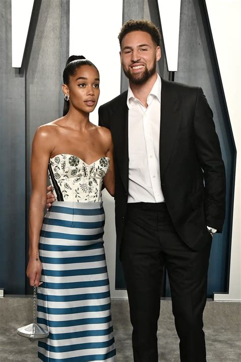 Laura Harrier And Klay Thompsons Cutest Pictures Popsugar Celebrity